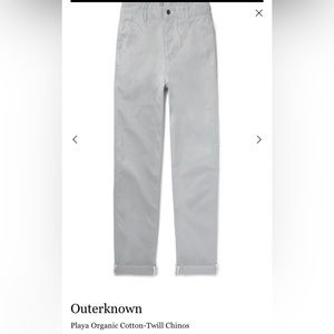 Outerknown Cotton-Twill Chinos